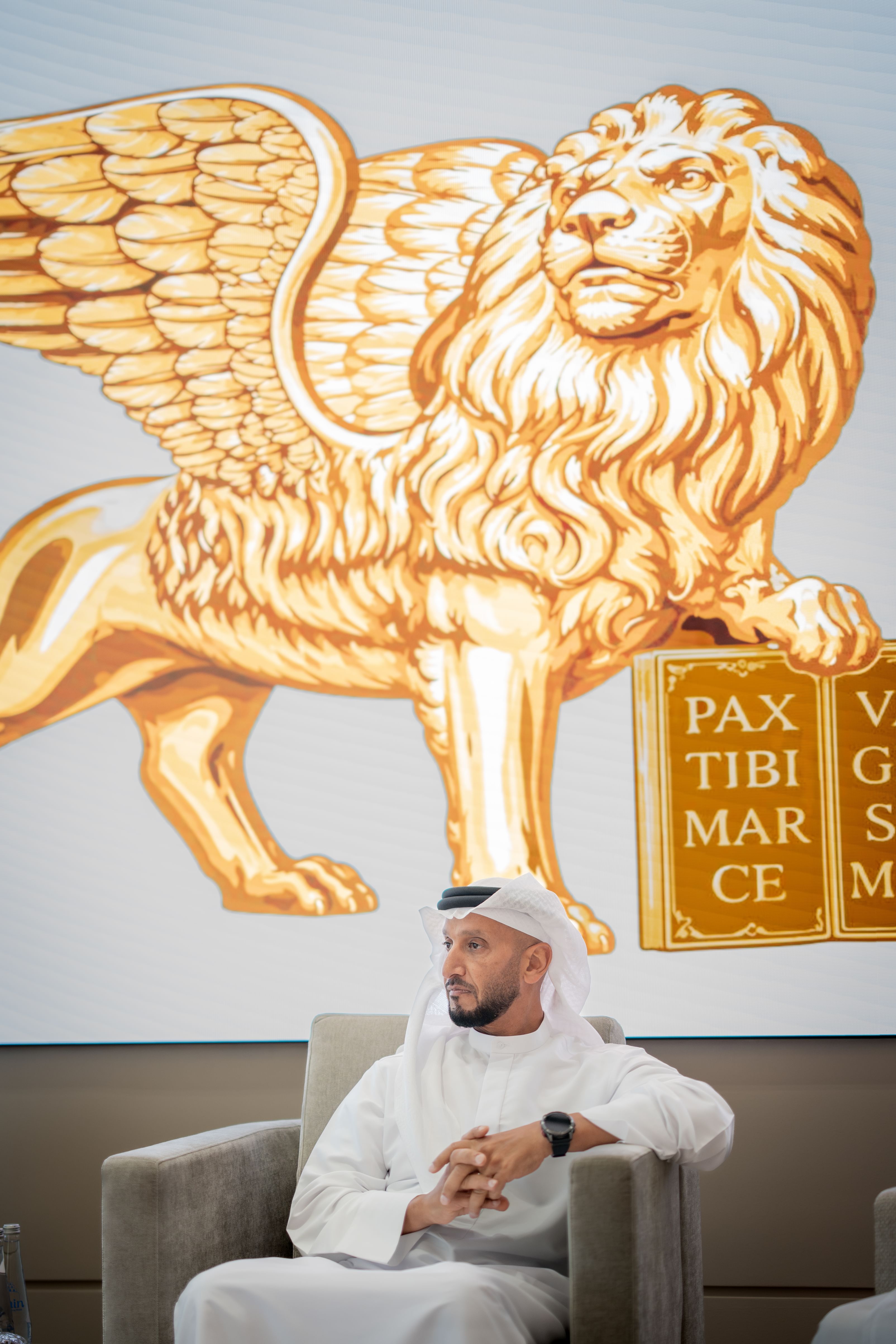 Abdulla Al Hamed awarded three honours from Venice’s international Golden Lion Award
