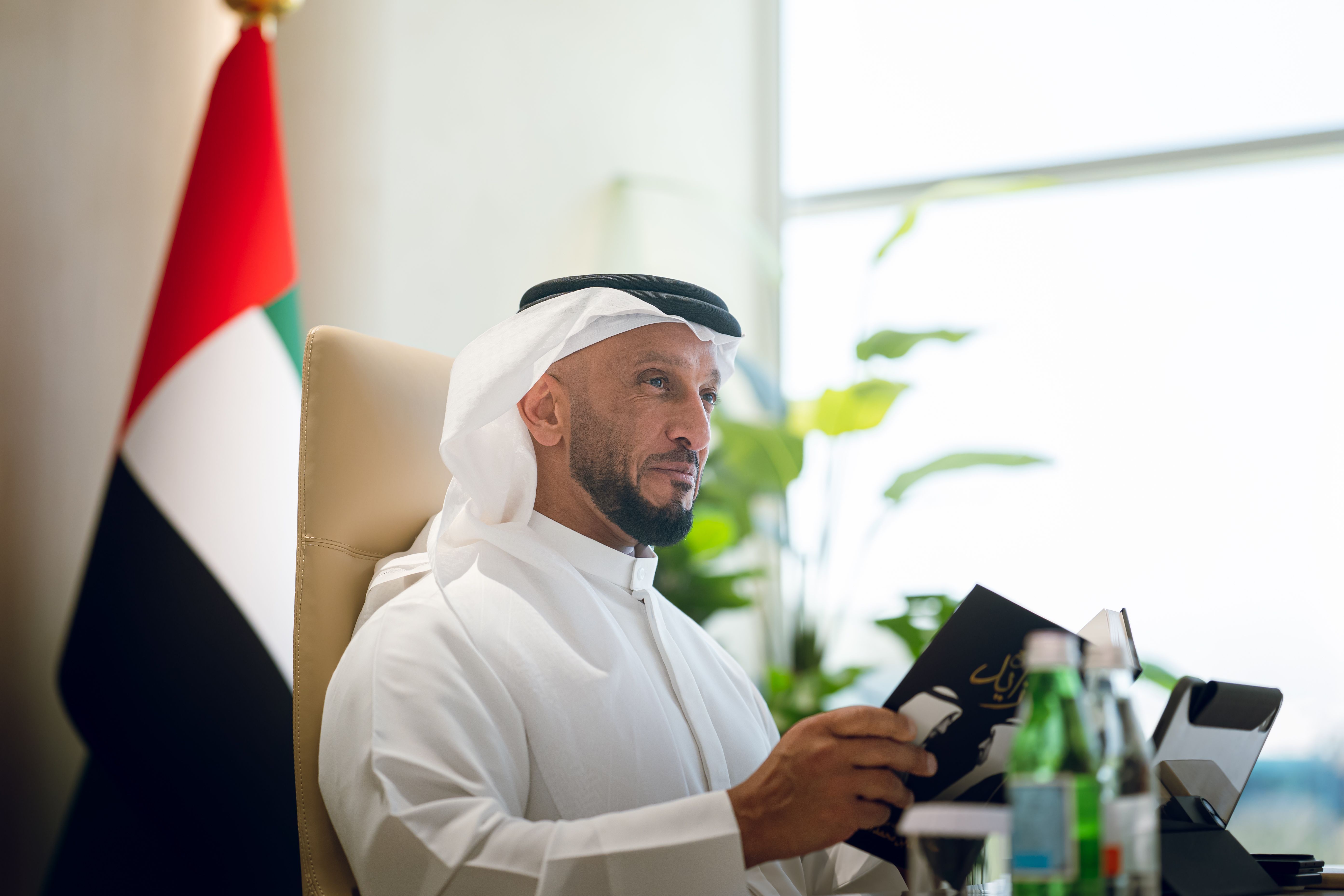 Appointing HE Sheikh Abdulla bin Mohammed Al Hamed as Chairman of the National Media Office.
