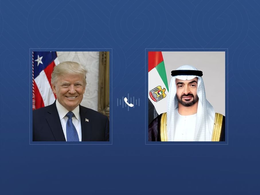 UAE President holds phone call with US President