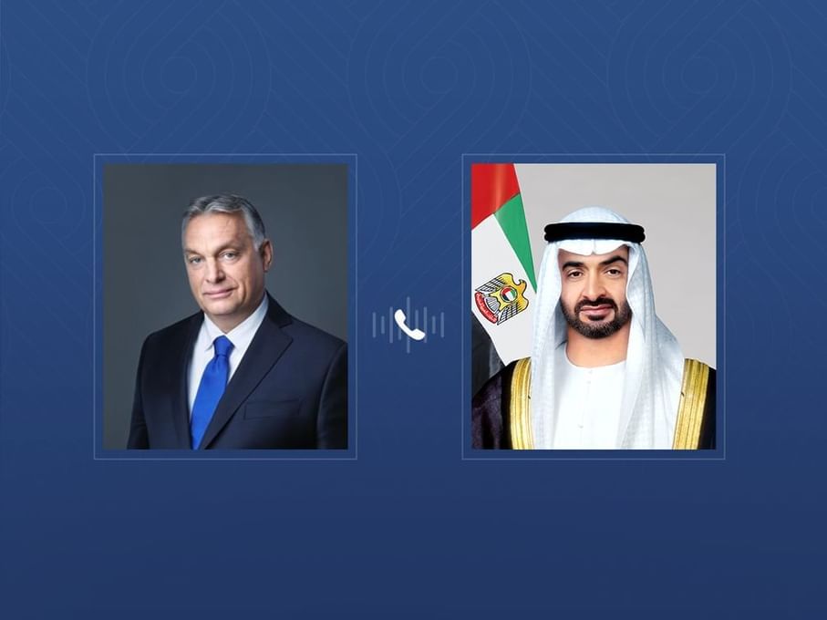 UAE President and Prime Minister of Hungary discuss regional developments in phone call