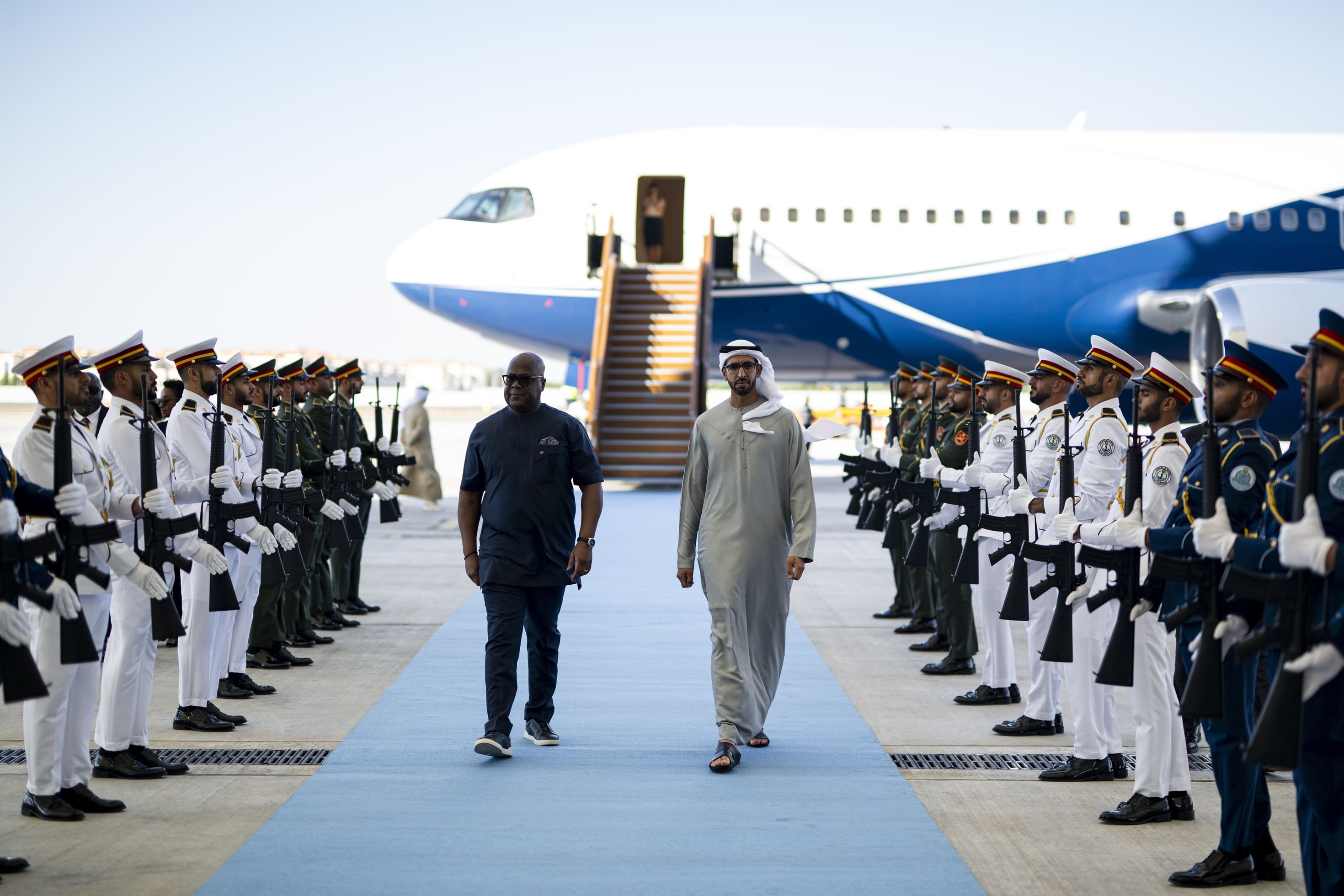 UAE President receives President of the Democratic Republic of the Congo and discusses cooperation and regional developments