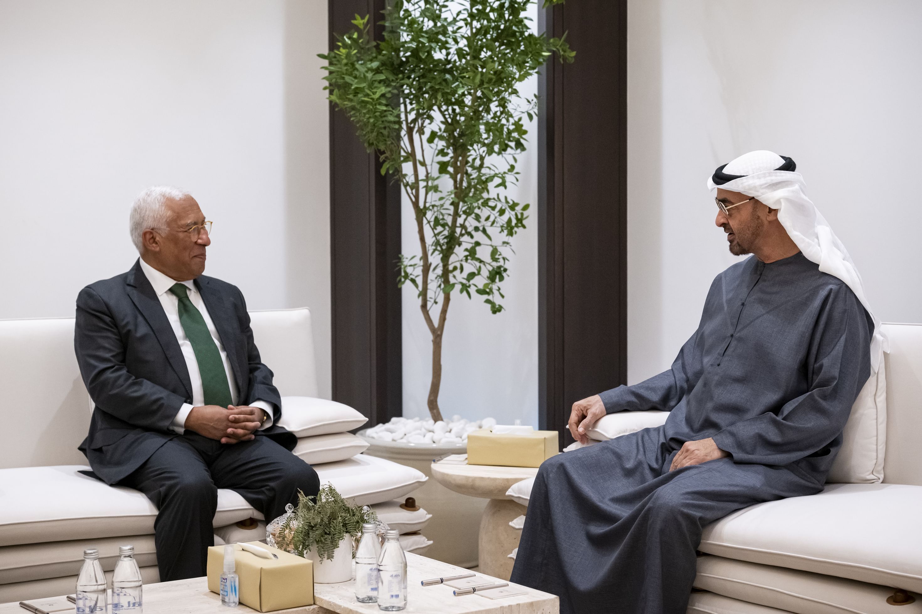 UAE President meets with President of the European Council to discuss regional developments