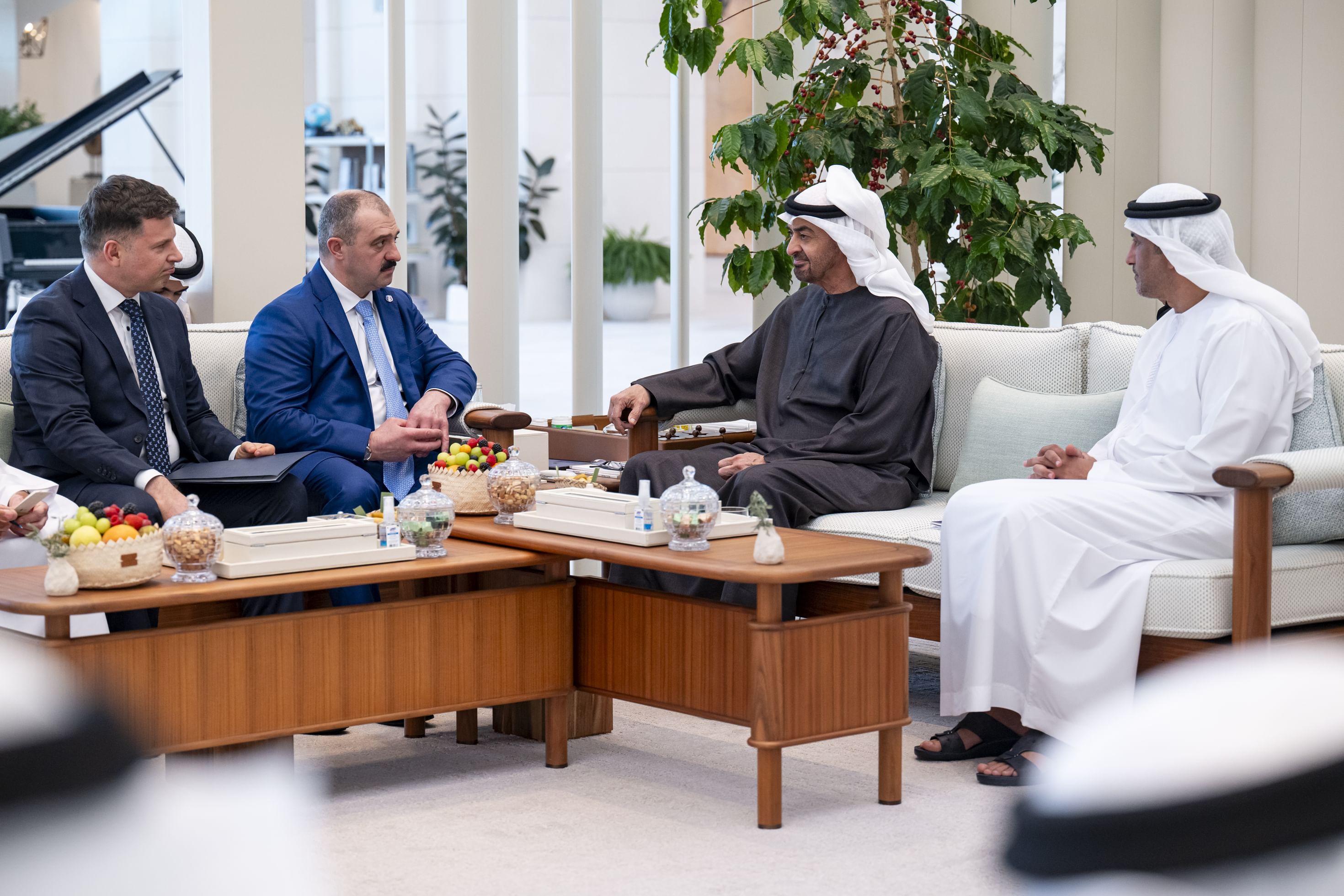 UAE President receives written message from President of Belarus, delivered by Special Envoy
