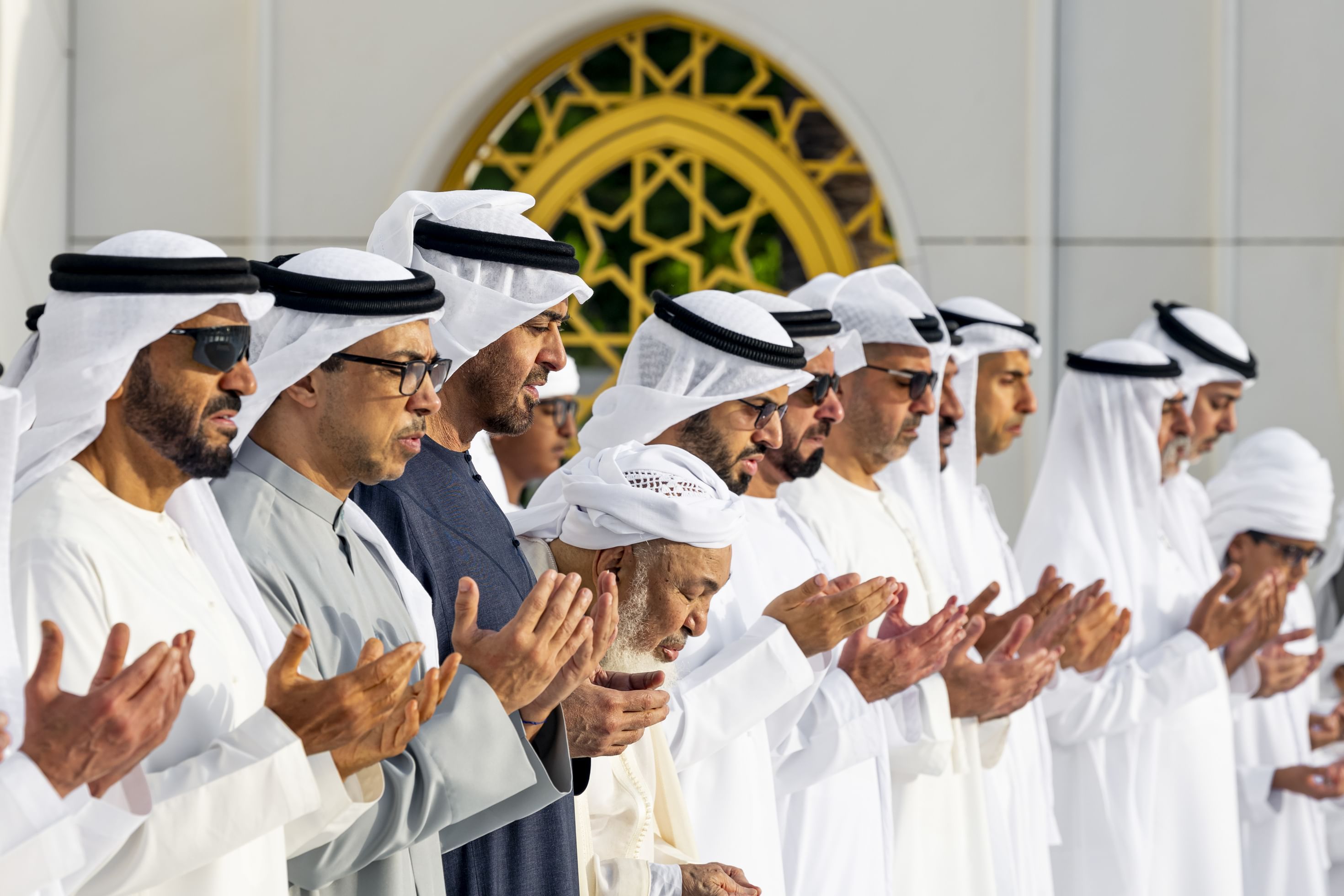 UAE President performs Eid Al Adha prayer at Sheikh Zayed Grand Mosque in Abu Dhabi