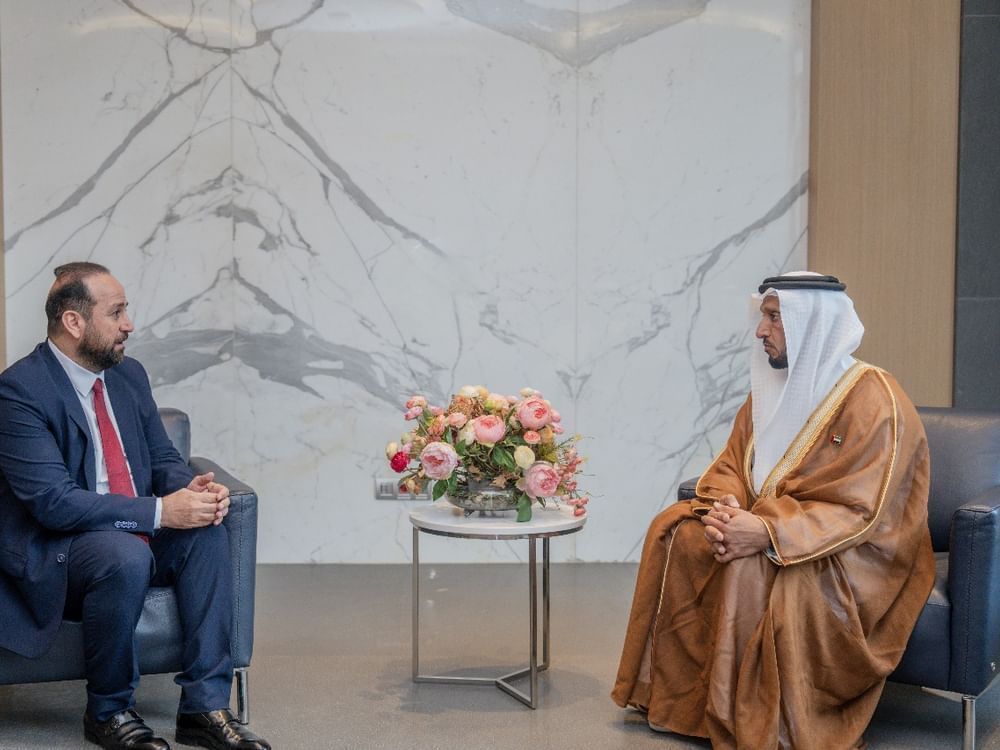 عبدالله آل حامد يلتقي وزير الإعلام السوري